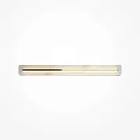 Бра LED Albatre MOD366WL-L18BS3K Maytoni бежевый на 1 лампу, основание латунь в стиле хай-тек современный 