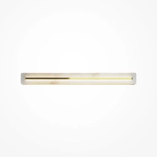 Бра LED Albatre MOD366WL-L18BS3K Maytoni бежевый на 1 лампу, основание латунь в стиле хай-тек современный 