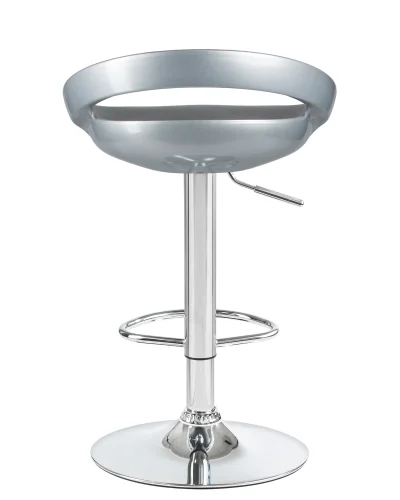 Стул барный набор 2 шт. SET-2 1010-LM DISCO, цвет сиденья серебрянный металлик, цвет основания хром Dobrin, /полимер, ножки/металл/хром, размеры - 790*1000***470*440 фото 6