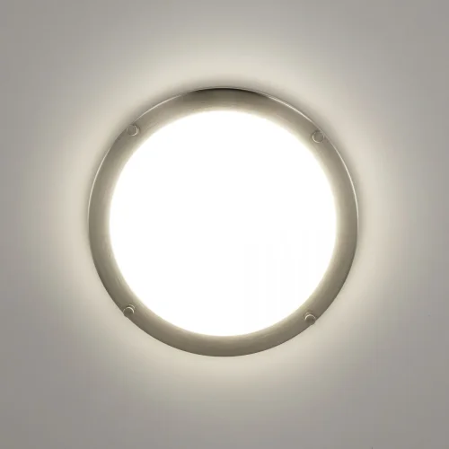Светильник потолочный LED Бостон CL709201N Citilux белый 1 лампа, основание матовое хром в стиле современный  фото 6