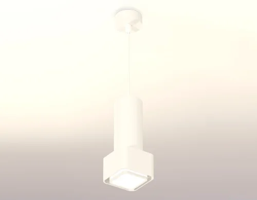 Светильник подвесной Techno spot XP7832002 Ambrella light белый 1 лампа, основание белое в стиле хай-тек модерн  фото 2