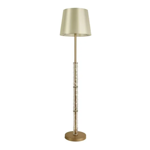 Торшер Hefestos 2945-1F F-promo  бежевый 1 лампа, основание матовое золото в стиле современный
