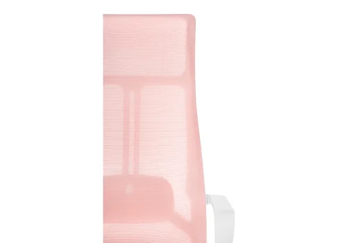 Компьютерное кресло Tilda pink / white 15629 Woodville, розовый/сетка, ножки/пластик/белый, размеры - *1250***650*600 фото 8