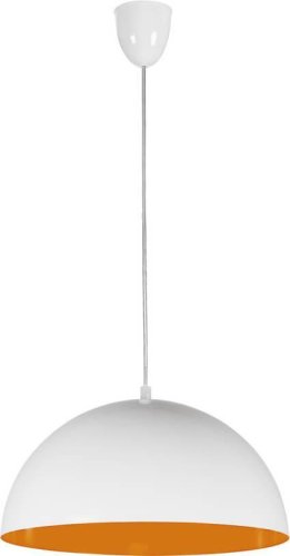 Светильник подвесной Hemisphere Fluo Wh 6374-NW Nowodvorski белый 1 лампа, основание белое в стиле современный 