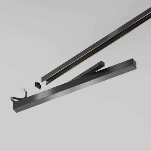 Источник напряжения встраиваемый универсальный Exility X 48В, 150Вт TRX239DR-150B Maytoni чёрный в стиле для светильников серии Magnetic track system Exility exility тонкая магнитная фото 5