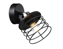 Бра TR8088 Ambrella light чёрный 1 лампа, основание чёрное в стиле лофт 