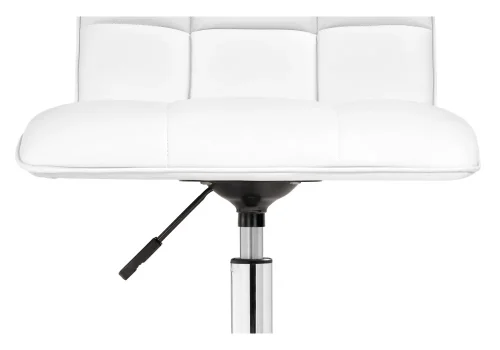 Компьютерное кресло Квадро экокожа белая / хром 539654 Woodville, белый/экокожа, ножки/металл/хром, размеры - *960**** фото 9