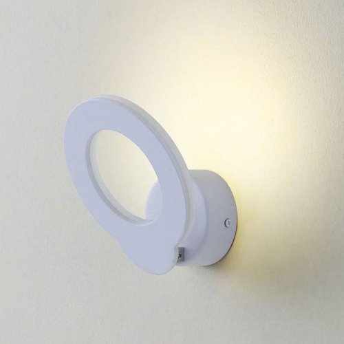 Бра LED Декарт-4 CL704040 Citilux белый на 1 лампа, основание белое в стиле современный кольца
