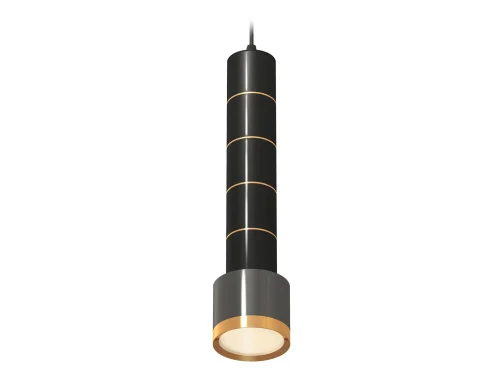 Светильник подвесной XP8115010 Ambrella light чёрный 1 лампа, основание чёрное в стиле хай-тек 