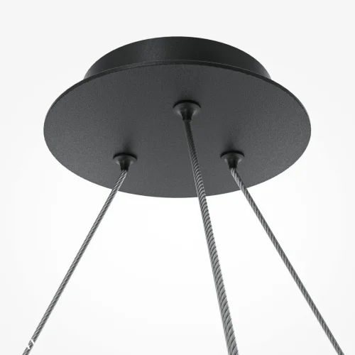Светильник подвесной Balance MOD317PL-06B Maytoni белый 6 ламп, основание чёрное в стиле современный шар фото 6