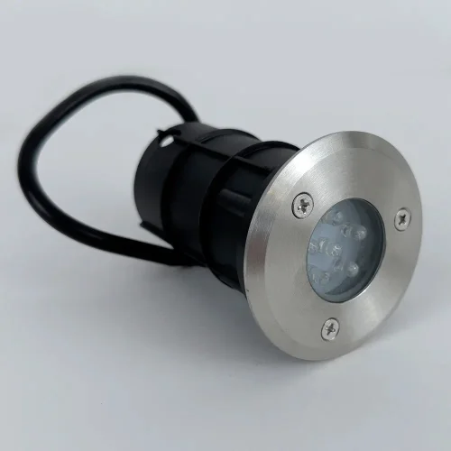Встраиваемый светильник уличный LED Picco M LH062015 LightHall уличный IP67 бежевый на 1 лампу, плафон серый в стиле современный LED