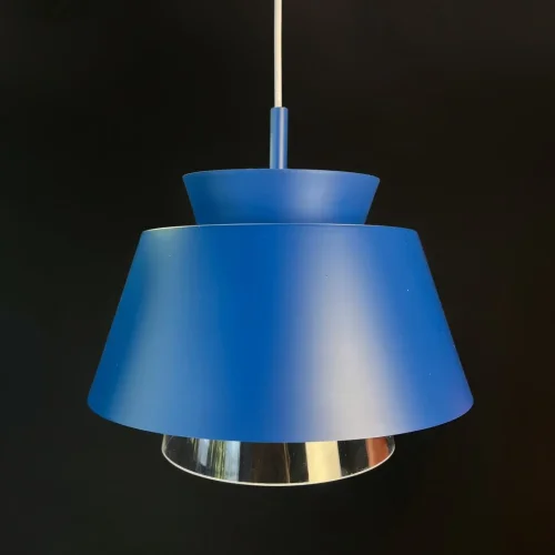 Светильник подвесной SOTA Синий космос 178038-26 ImperiumLoft синий 1 лампа, основание чёрное в стиле современный  фото 32