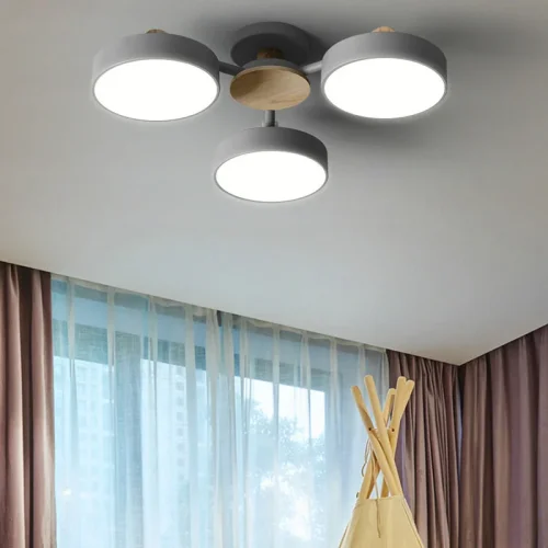 Светильник подвесной LED Move 101813-26 ImperiumLoft серый 3 лампы, основание серое в стиле скандинавский  фото 19