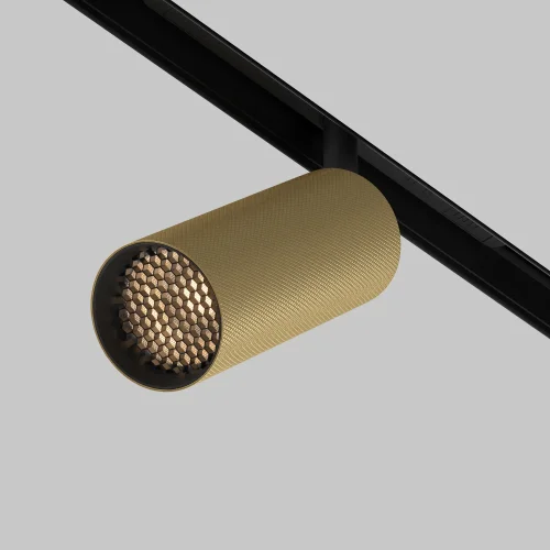 Трековый светильник LED Magnetic track system Exility TR097-2-12W3K-M-BMG Maytoni матовый золото для шинопроводов серии Magnetic track system Exility чёрный фото 9