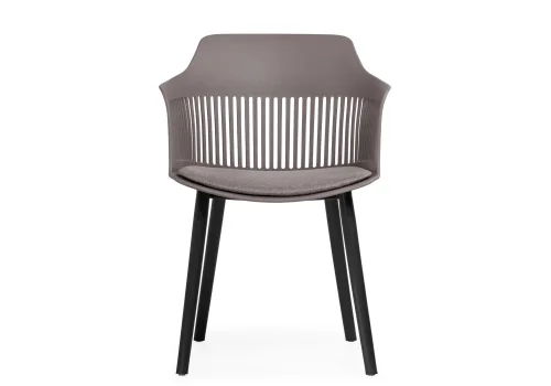 Пластиковый стул Crocs dark gray / black 15712 Woodville, серый/рогожка, ножки/пластик/чёрный, размеры - ****550*600 фото 2