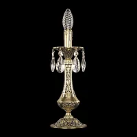Настольная лампа 72100L/1-31 GB Bohemia Ivele Crystal без плафона 1 лампа, основание золотое металл в стиле классический sp
