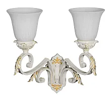 Бра Penna E 2.1.2.500 C Dio D'Arte белый 2 лампы, основание бежевое в стиле классический 