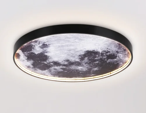 Бра LED FW11113 Ambrella light чёрный на 1 лампа, основание чёрное в стиле современный хай-тек панно фото 7
