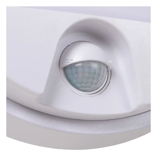 Настенный светильник уличный LED Hups Ir 22864/10/31 Lucide уличный IP54 белый на 1 лампу, плафон белый в стиле современный LED фото 3