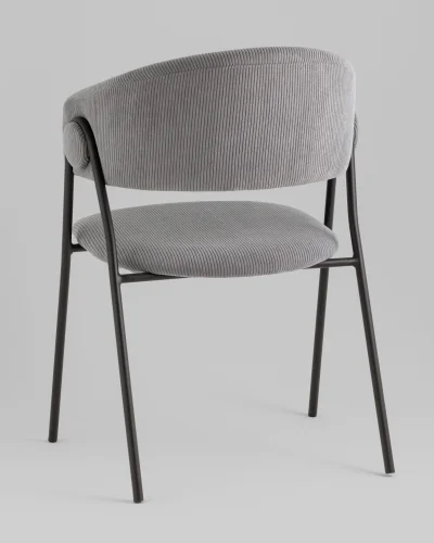 Стул Колин NEW вельвет серый УТ000038997 Stool Group, /, ножки//, размеры - *790***570*470 фото 4