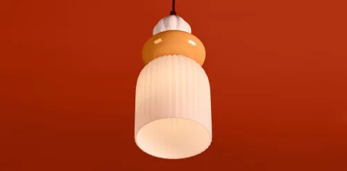 Светильник подвесной Alzare FR5595PL-01B3 Freya разноцветный белый на 1 лампу, основание чёрное в стиле современный мемфис фото 9 Светильник подвесной Alzare FR5595PL-01B3 Freya разноцветный белый на 1 лампу, основание чёрное в стиле современный мемфис фото 9