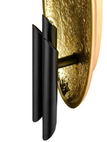 Бра Rome VL5754W02 Vele Luce золотой чёрный на 2 лампы, основание золотое чёрное в стиле современный арт-деко  фото 4