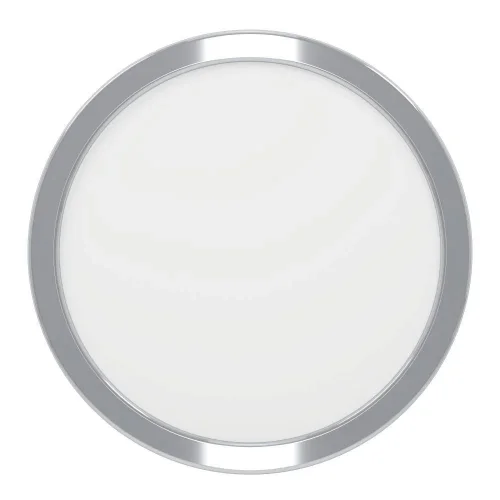 Светильник потолочный LED Fueva 901763 Eglo белый на 1 лампу, основание хром в стиле современный круглый фото 5