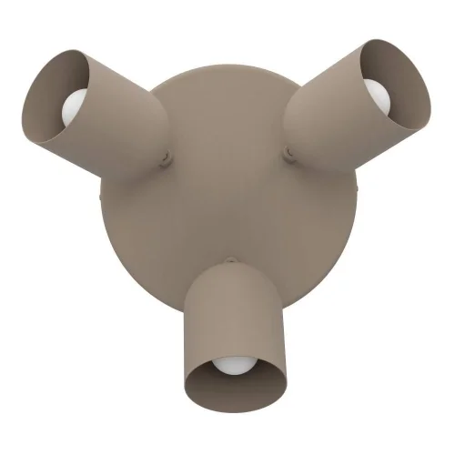 Спот с 3 лампами Tilston 44163 Eglo бежевый E14 в стиле лофт современный фото 5