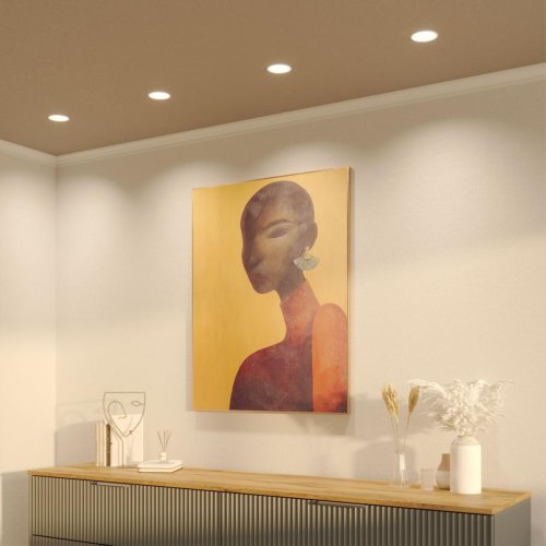 Светильник точечный LED Solis 359857 Novotech белый на 1 лампу, основание белое в стиле хай-тек круглый фото 3