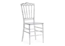 Пластиковый стул Chiavari white 15439 Woodville, /, ножки/пластик/прозрачный, размеры - ****380*