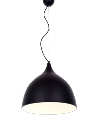 Светильник подвесной Vittorio LDP 7520 BK MAT Lumina Deco чёрный 1 лампа, основание чёрное в стиле современный  фото 3