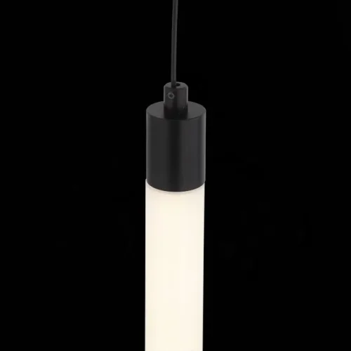 Светильник подвесной LED Bisaria SL393.403.01 ST-Luce белый на 1 лампу, основание чёрное в стиле современный фото 3