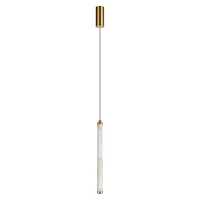 Светильник подвесной LED Sumatra 10412P/400 LOFT IT белый на 1 лампу, основание бронзовое в стиле современный трубочки