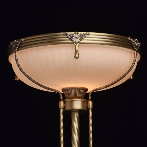 Торшер Афродита 317040901 MW-Light  белый 1 лампа, основание бронзовое в стиле классический
 фото 4
