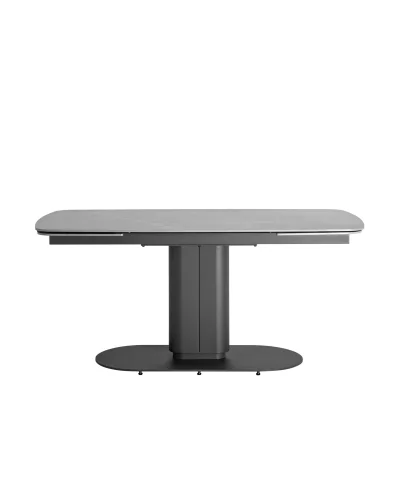Стол обеденный Глория раскладной, 170-250*90, керамика серая УТ000034949 Stool Group столешница чёрная из керамика фото 4