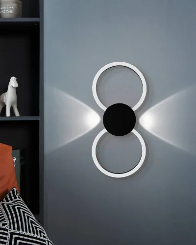 Бра LED Venticello 902124 Eglo чёрный на 1 лампу, основание чёрное в стиле хай-тек современный фото 3 Бра LED Venticello 902124 Eglo чёрный на 1 лампу, основание чёрное в стиле хай-тек современный фото 3