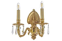 Бра Estrada E 2.1.2.600 G Dio D'Arte без плафона на 2 лампы, основание золотое в стиле современный 