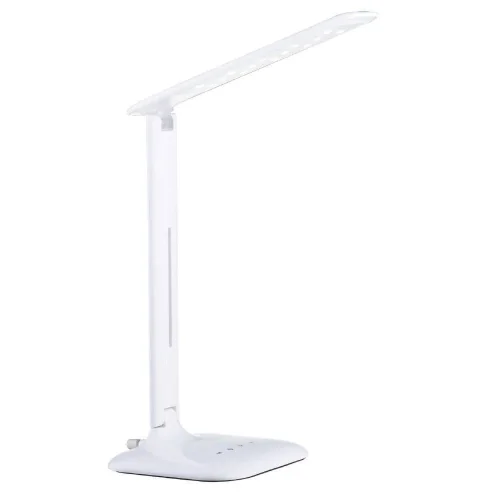 Настольная лампа LED CAUPO 93965 Eglo белая 1 лампа, основание белое полимер металл в стиле для кабинета, офиса 