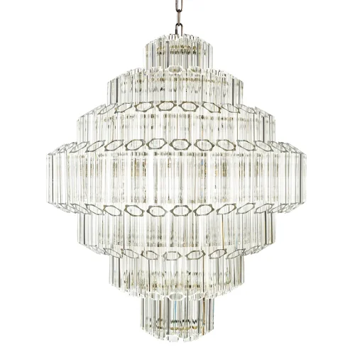 Люстра подвесная Селебрейшн / Celebration 10579/800 Clear LOFT IT прозрачная на 27 ламп, основание бронзовое в стиле современный фото 3