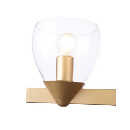Светильник подвесной Teneresa SL1119.203.05 ST-Luce прозрачный 5 ламп, основание золотое в стиле современный  фото 5