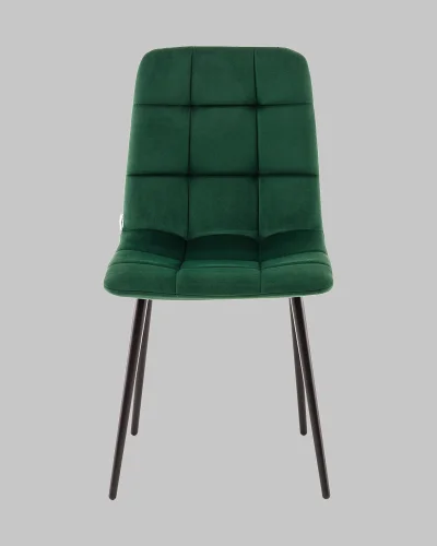 Стул Одди NEW велюр зелёный УТ000041282 Stool Group, зелёный/велюр, ножки/металл/чёрный, размеры - ***** фото 2