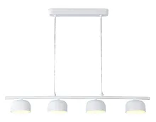Светильник подвесной TN71037 Ambrella light белый 4 лампы, основание белое в стиле хай-тек модерн 