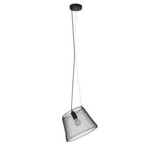 Светильник подвесной Кассель 643012801 DeMarkt чёрный 1 лампа, основание чёрное в стиле современный лофт 