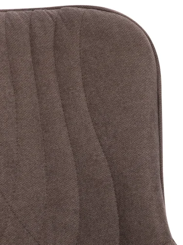 Обеденный стул Aqua Ткань Темно-коричневый EP Aqua Fabric Dark Brown Everprof, коричневый шоколад/ткань, ножки//, размеры - 770*770***480* фото 3