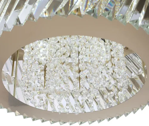 Люстра подвесная Ritz SL6138.303.12 ST-Luce прозрачная на 12 ламп, основание латунь в стиле современный фото 3
