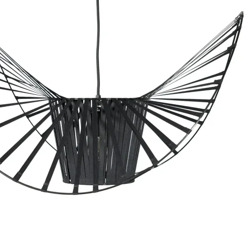 Светильник подвесной Bonnet 10099/600 LOFT IT чёрный 1 лампа, основание чёрное в стиле арт-деко модерн  фото 5