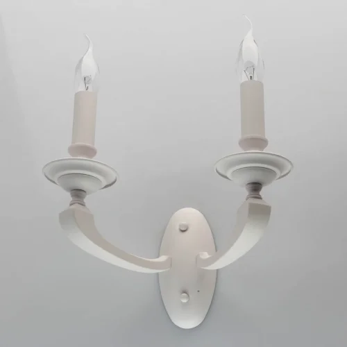 Бра ДельРей 700021502 MW-Light без плафона на 2 лампы, основание белое в стиле классический  фото 3