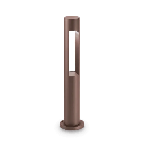 Парковый светильник ACQUA PT1 COFFEE Ideal Lux уличный IP44 коричневый 1 лампа, плафон коричневый в стиле современный G9