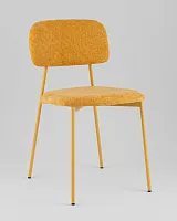 Стул Chao, желтый, желтые ножки, 2шт./уп. УТ000039977 Stool Group, жёлтый/рогожка, ножки/металл/жёлтый, размеры - *780****