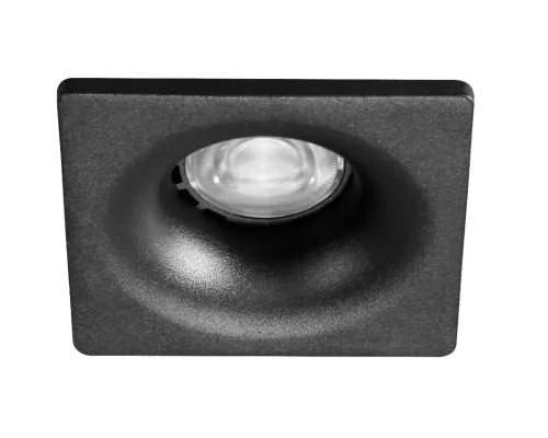 Светильник точечный CLT 003С1 BL Crystal Lux чёрный на 1 лампу, основание чёрное в стиле современный 